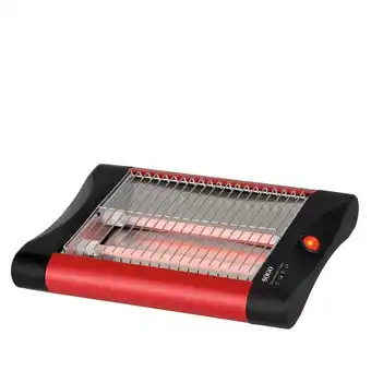 Sogo flad brødrister 2-slice 300w