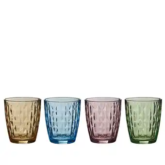 Aida mosaik drikkeglas 4 stk. 34 cl