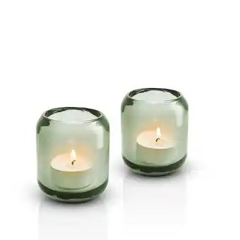 Eva solo acorn fyrfadsstager leaf green 2 stk.