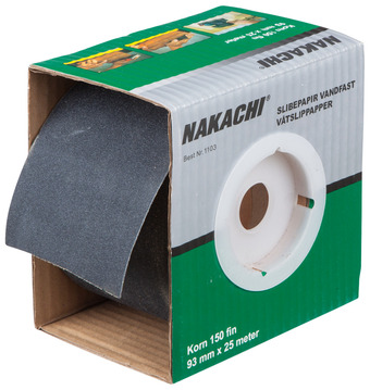 Harald Nyborg Nakachi slibepapir vandfast k150 tilbud