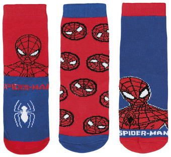 Harald Nyborg Børnestrømper spiderman str. 27/30 3-pak tilbud