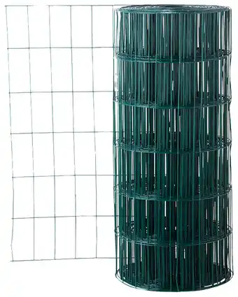 Rancho havehegn 60 cm grøn plastbelagt