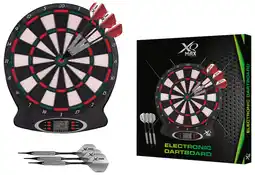 Xqmax dartskive elektronisk med 6 pile