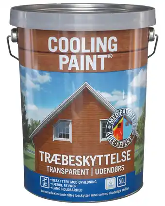 Coolingpaint transparent 5 l - nød