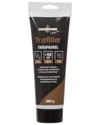 Droppen elegance træfiller 250 g - brun