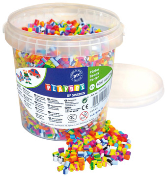 Harald Nyborg Playbox perler 5000 stk. - stribede tilbud