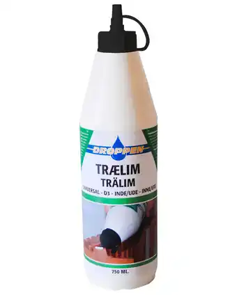 Harald Nyborg Droppen trælim universal 750 ml tilbud