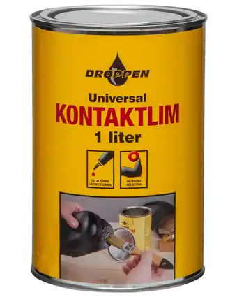 Harald Nyborg Droppen kontaktlim 1000 ml tilbud