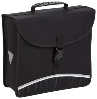 Cykeltaske single sort 10 liter