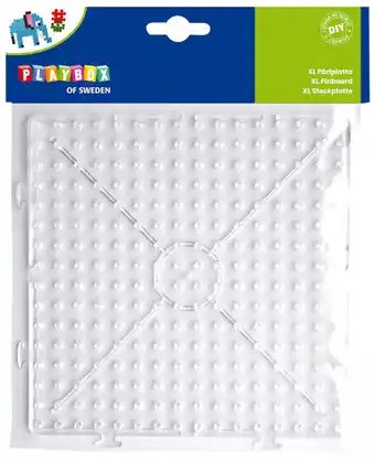 Harald Nyborg Playbox xl-perleplade kvadratisk 16 x 16 cm tilbud