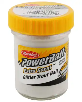Harald Nyborg Berkley powerbait - white glitter tilbud