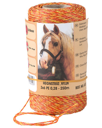 Harald Nyborg Hegnstråd 1,5 mm 250 m nylon tilbud