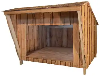 Harald Nyborg Shelter i lærketræ 240 x 280 cm tilbud