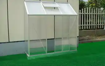 Adano vægdrivhus anna 1,3 m² med sokkel