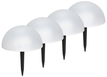 Harald Nyborg Bright design solcellelampe paddehatte 4-pak tilbud