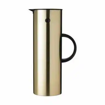 Imerco Stelton em77 termokande - 1 liter - glas/plastik - brushed brass tilbud