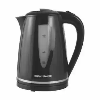 Cook & baker elkedel - 1,7 liter - 2200 watt - sort