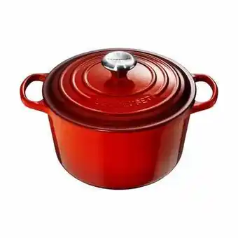 Imerco Le creuset gryde - 5 liter - emaljeret støbejern - cerise tilbud