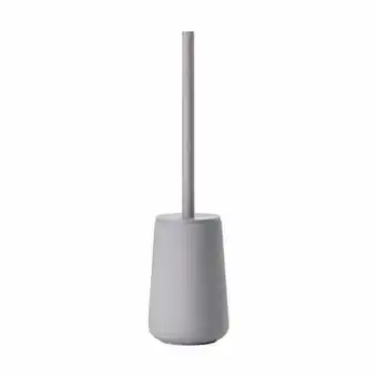 Zone nova toiletbørste - h 37 cm - porcelæn/soft touch - gull grey