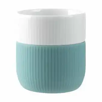 Royal copenhagen contrast krus - 33 cl - porcelæn/silikone - opal