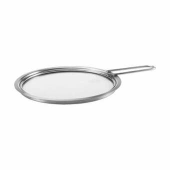Imerco Eva trio tallerkenlåg - ø 20 cm - glas/rustfrit stål - klar tilbud