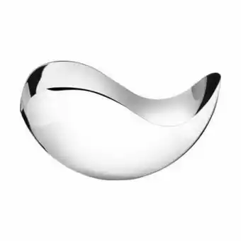 Georg jensen bloom skål - petit - ø 16 x h 7,5 cm - rustfrit stål - blank