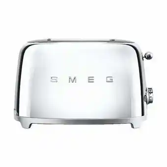 Smeg 50's style brødrister tsf01sseu - 2 skiver - 6 ristningsgrader - 3 programmer