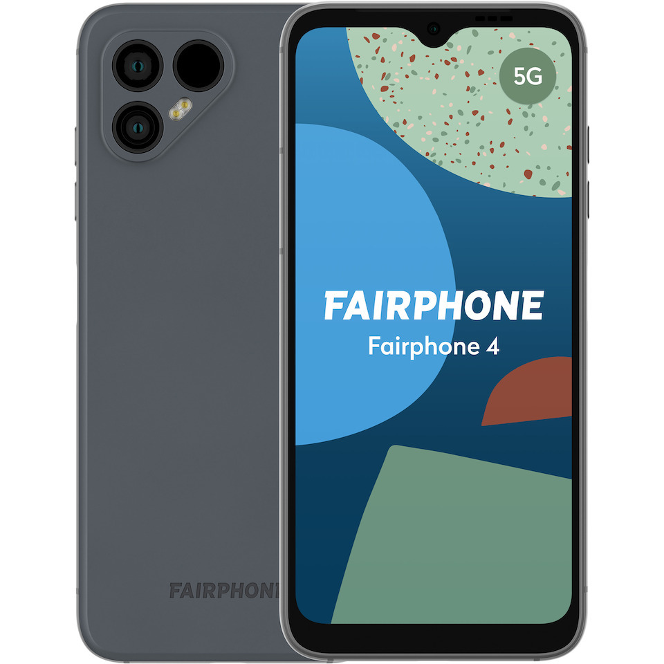 Elgiganten Fairphone 4  5g smartphone 6/128gb (grå) tilbud