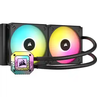 Komplett Corsair icue h115i elite capellix xt køler rgb (sort) tilbud