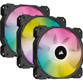 Komplett Corsair icue sp120 rgb elite blæser 3pk tilbud