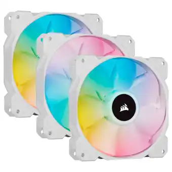 Komplett Corsair icue sp120 rgb elite 120mm hvidt vifte tilbud