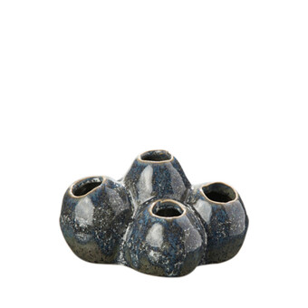 Sinnerup Sinnerup zena vase 13x11 x7,5 cm (blå, onesize) tilbud