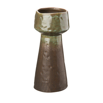 Sinnerup zena vase 13x5x29 cm (grøn, onesize)