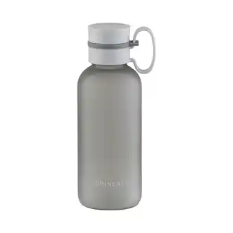 Sinnerup mæt vandflaske 650 ml (lys grå, onesize)