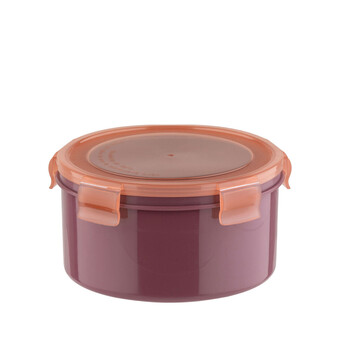 Sinnerup mæt madkasse rund 1200 ml (rosa, onesize)