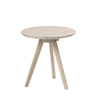 New bloom sofabord 50x45 white washed eg (natur 183 onesize)