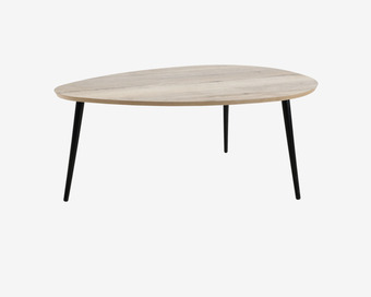 Daells Bolighus Sofabord korfu eg/sort tilbud