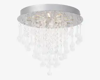 Daells Bolighus Loftlampe svea led 15w krom tilbud