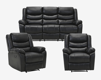 Daells Bolighus Sofasæt 3+1+1 pers. m. recliner funktion tilbud