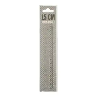 Lineal unbreakable 15cm