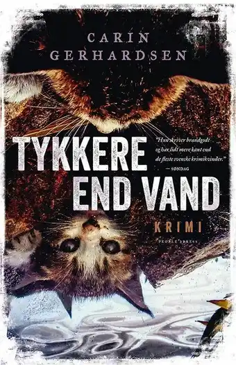Bog & idé Tykkere end vand - af carin gerhardsen tilbud