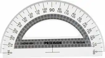Vinkelmåler precision 10 cm b/sølv