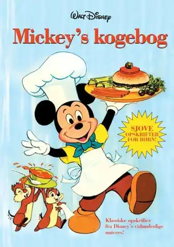 Bog & idé Disney mickey mouse kogebog tilbud