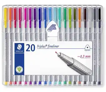 Bog & idé Fineliner staedtler triplus 20 ass. tilbud