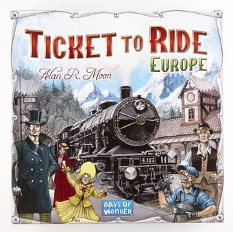 Bog & idé Ticket to ride europe tilbud