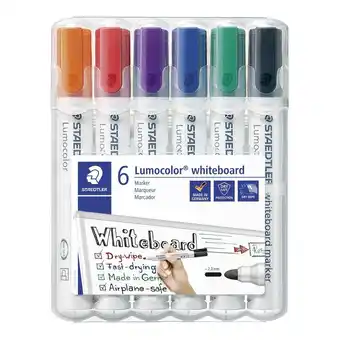 Whiteboardmarker staedtler 6 ass. 2mm