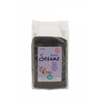 Økologiske sorte sesamfrø 175g