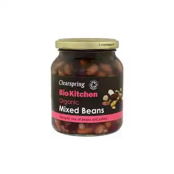 Clearspring, blandede bønner ø, 360 g