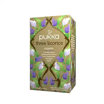 Helsemin Pukka, three licorice te ø pukka, 20 br tilbud
