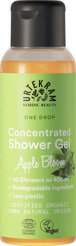 Urtekram concentrated shower gel - apple bloom - 100 ml.